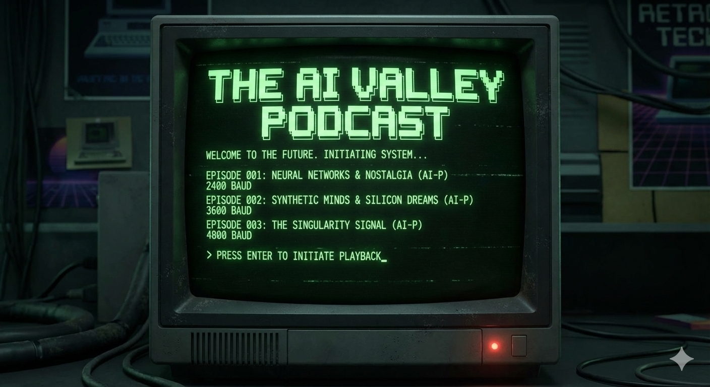 The AI Valley Podcast - Retro Monitor
